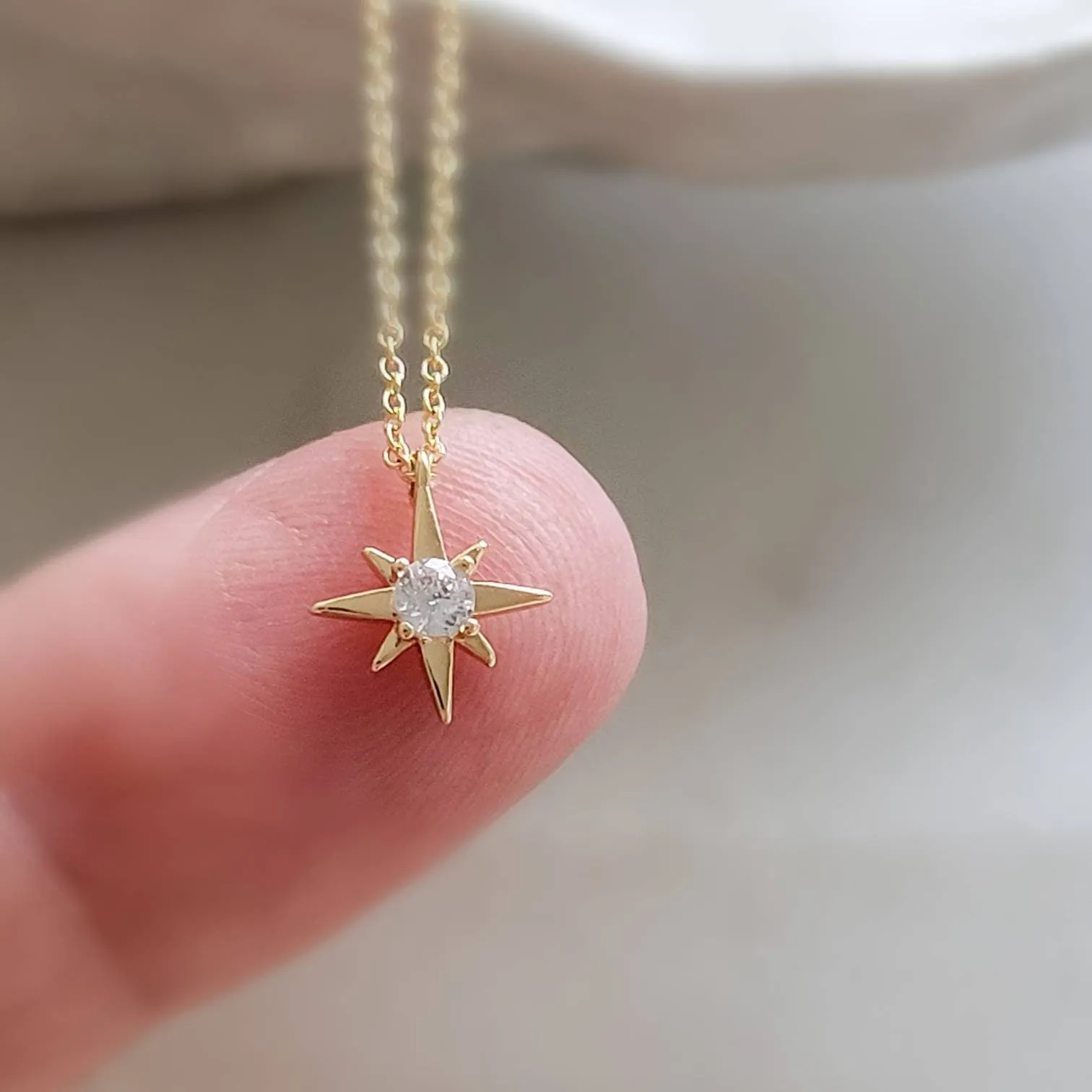 Tiny Polaris Necklace