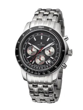 Tirona- Chronograph- GM-550-8 Silver- Pionier, Germany