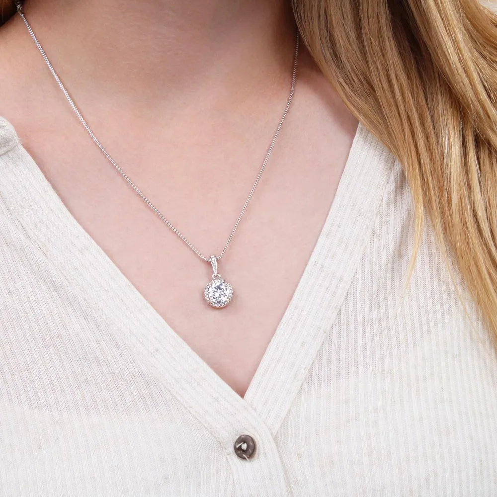 To My Girlfriend - Grateful To Have You - Eternal Necklace. Meaningful necklace for girlfriend