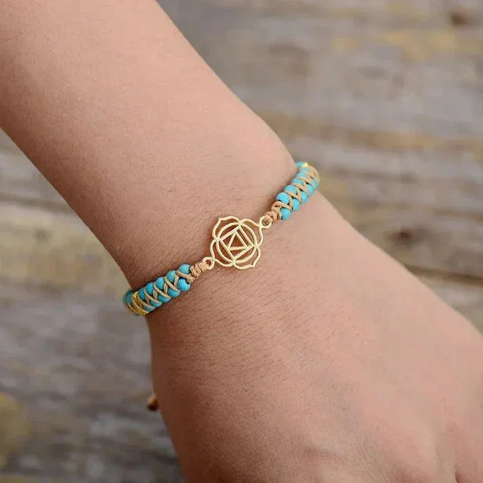 Turquoise Reiki Bracelet – Handmade Healing Jewelry for Harmony & Wellness