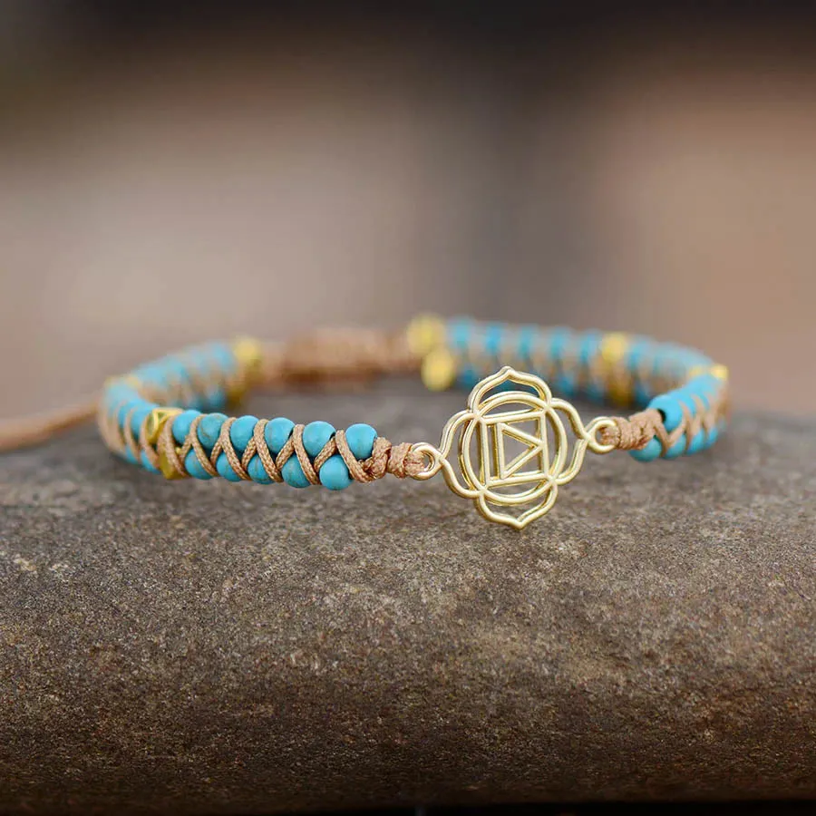 Turquoise Reiki Bracelet – Handmade Healing Jewelry for Harmony & Wellness