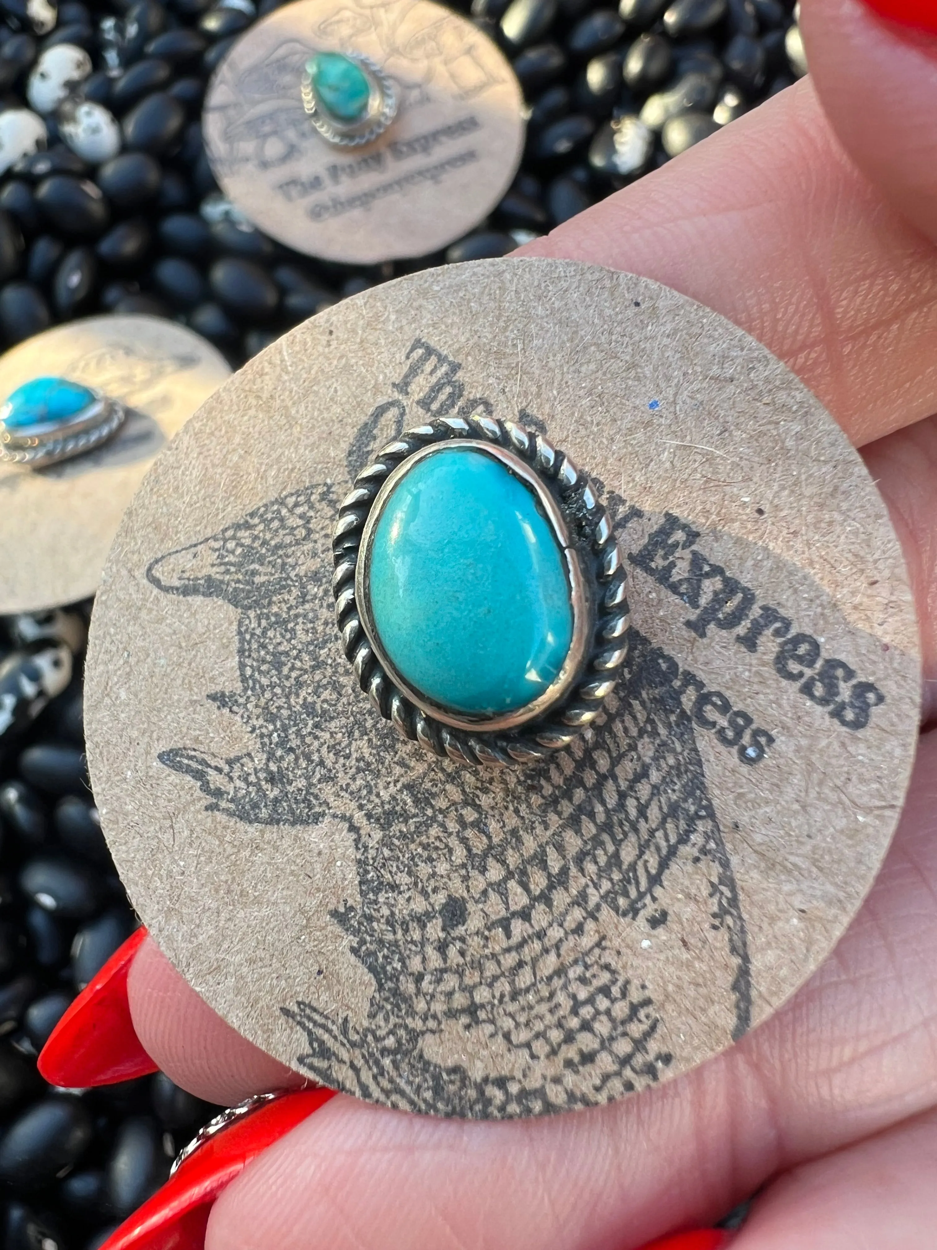 Turquoise Tie Tack / Pin