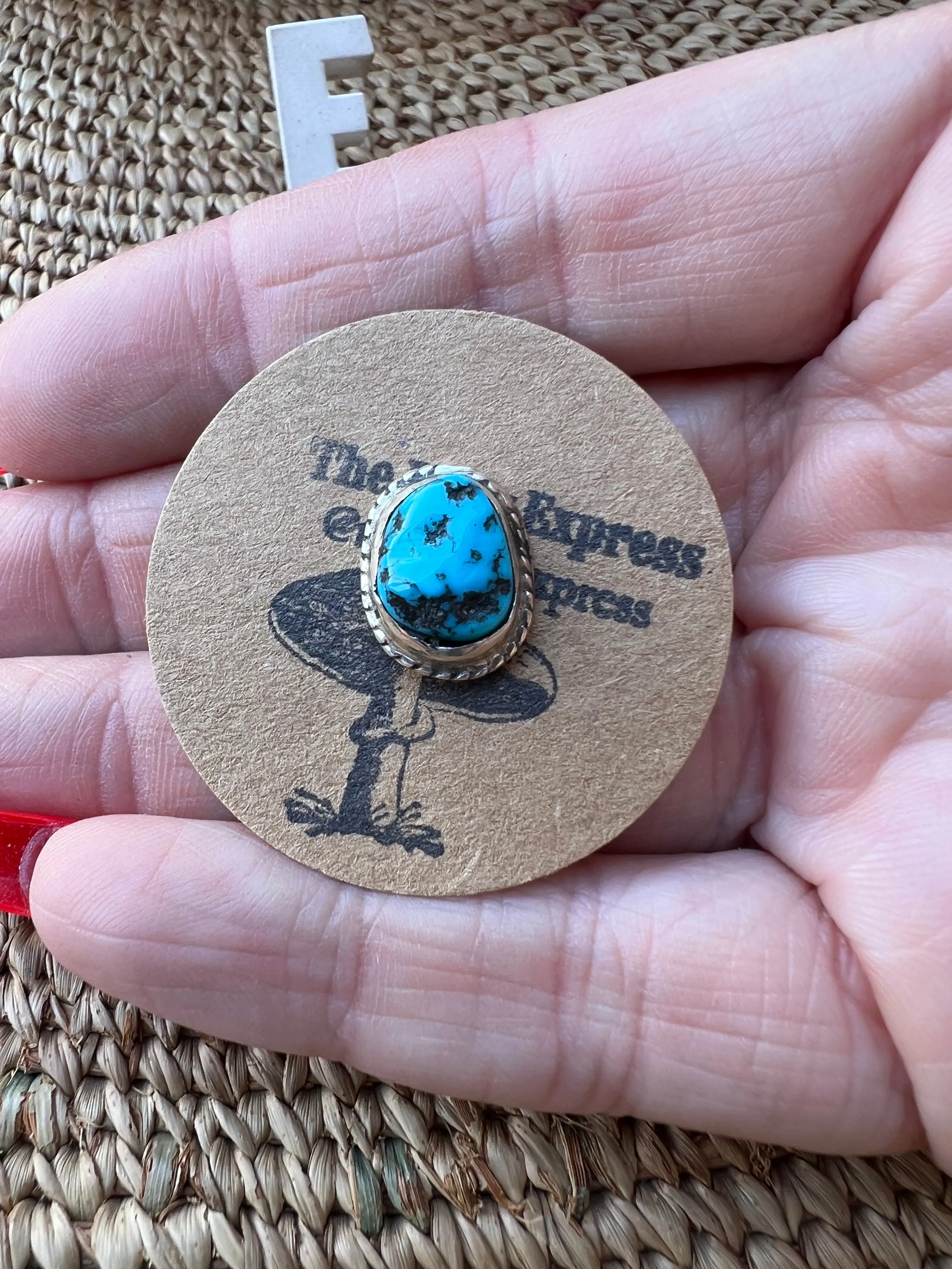 Turquoise Tie Tack / Pin