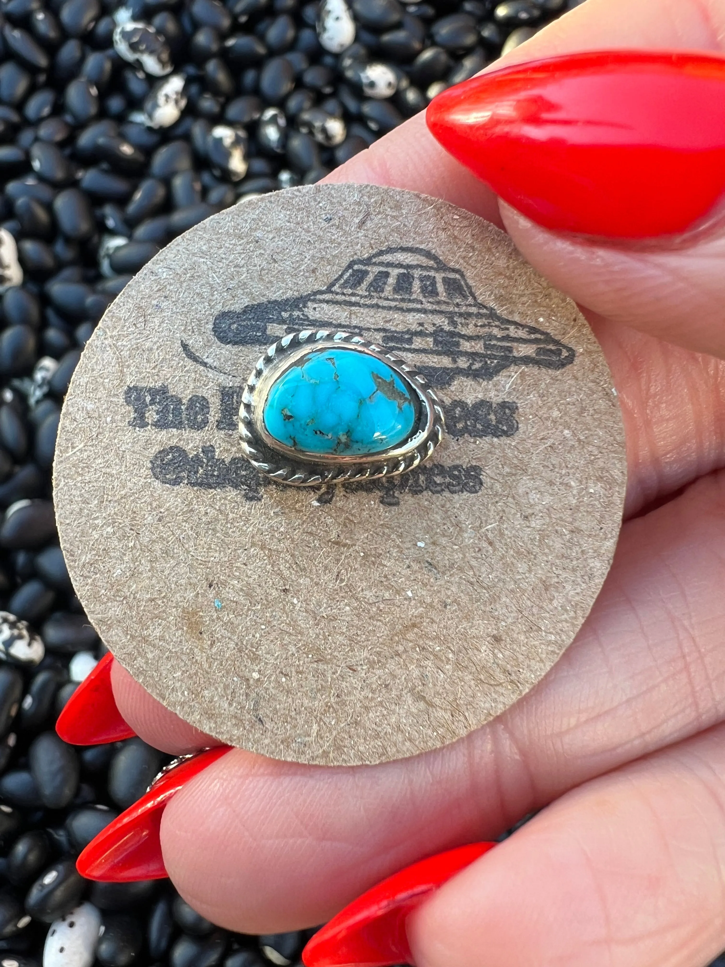 Turquoise Tie Tack / Pin