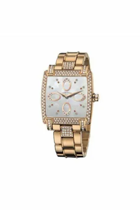 ulysse nardin caprice 18kt rose gold 34mm x 35.mm ladies watch