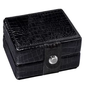 UNDERWOOD (LONDON) - Single Croco Watch Box | UN214/CBLK