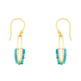 Verona Earrings - Turquoise