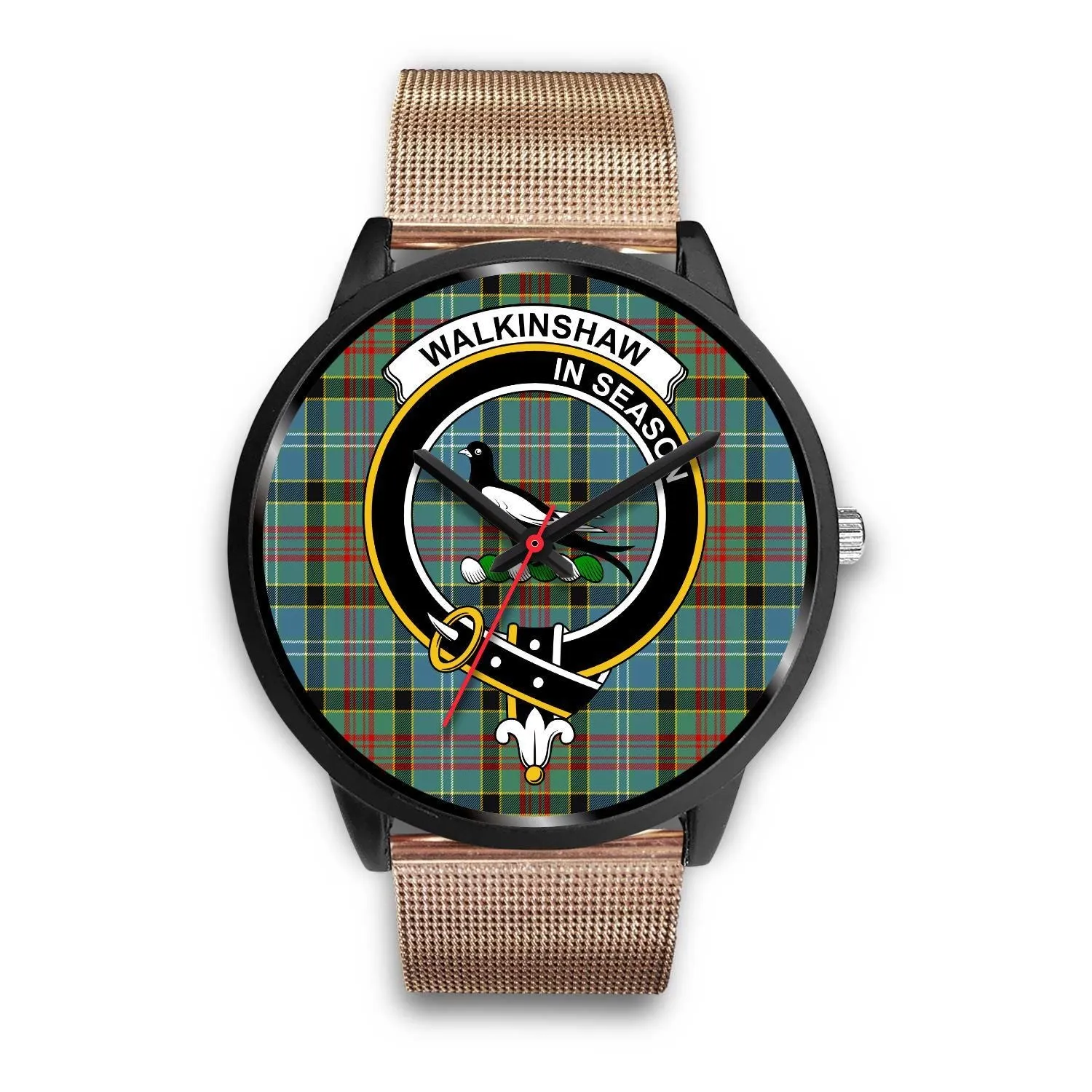 Walkinshaw Clan Badge Tartan Black Watch