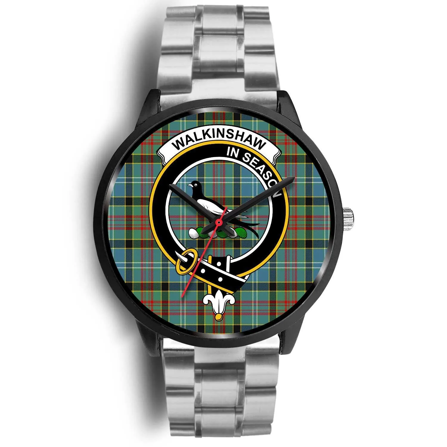 Walkinshaw Clan Badge Tartan Black Watch