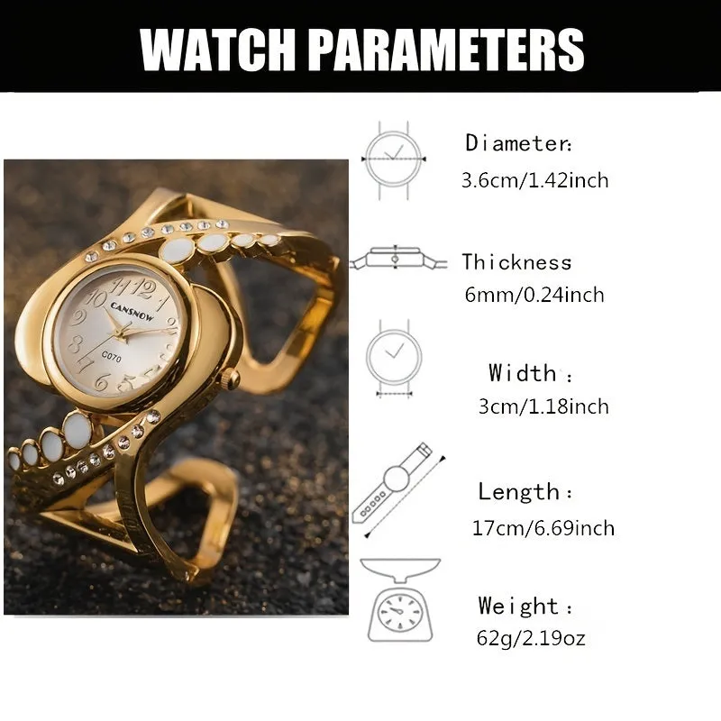 Women's bracelet watch creative modeling luxury leisure watch fancy women's watch jewelry