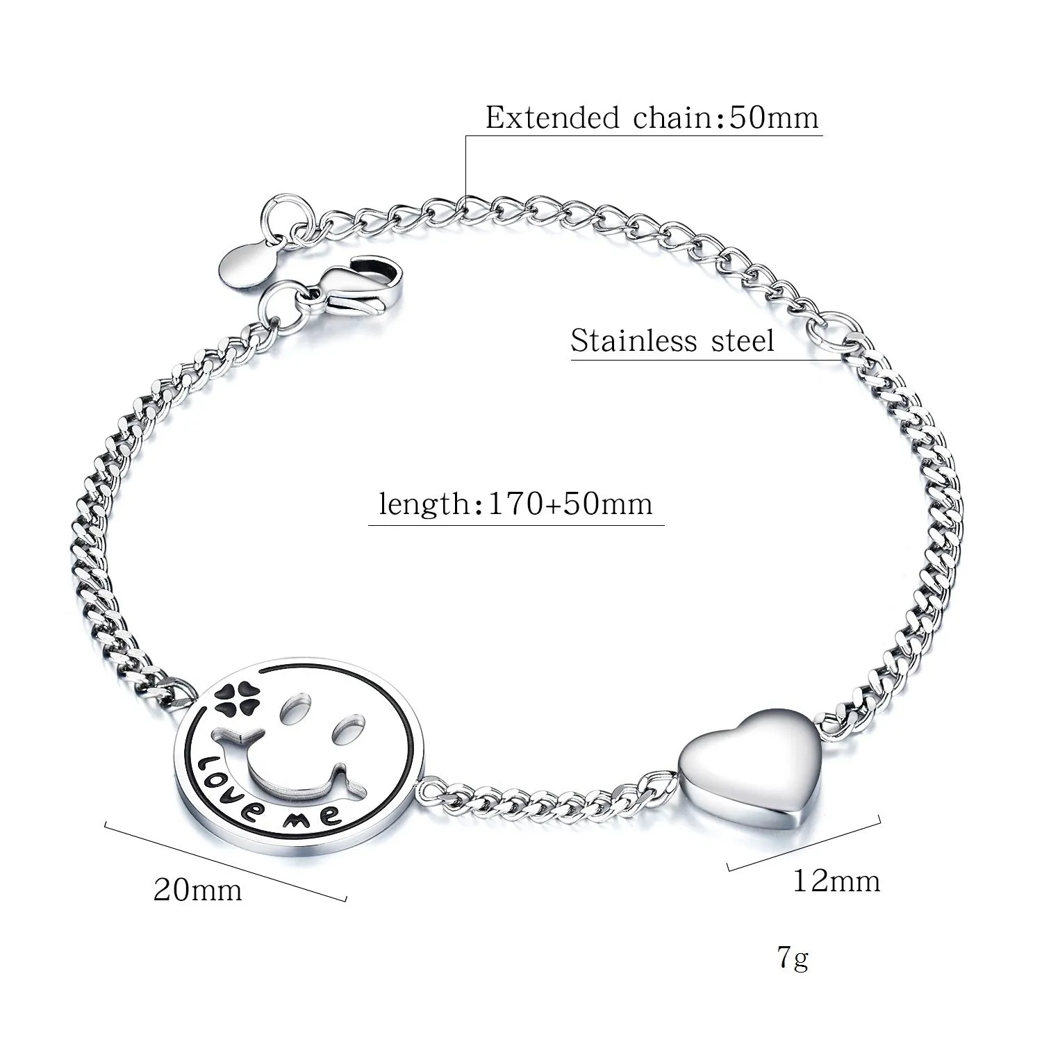 Women's Fashion Love Me Bracelet