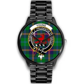 Young Modern Clan Badge Tartan Black Watch